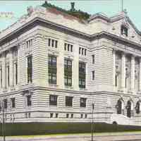 Postcard: Court House, Jersey City, NJ