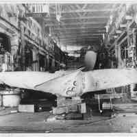 B+W photo of the repaired propeller of the S.S. El-Coston in the Fletcher machine shop, Hoboken, no date, ca. 1935.