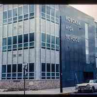 Color slide of Hoboken High School.