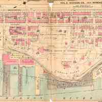 Plate 4 from Plat Book of Hudson County, Volume II. Philadelphia: G.M. Hopkins Co. (1923).