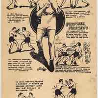 Postcard: Frankie Nelson of Hoboken, Lightweight Champion of N.J. Issued by Nelson