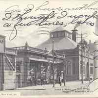 Postcard: Hamburg-American Line, Hoboken, NJ