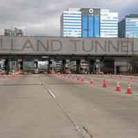          Imag0209 Holland Tunnel west entry plaza, closed.
   