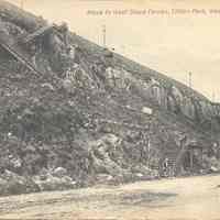 Postcard: Steps, Weehawken, NJ,