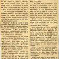 Newsclipping editorial re death of former Mayor Bernard N. McFeely