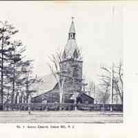 Postcard: Grace Episcopal, Union Hill, NJ