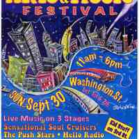 Poster: Hoboken Arts & Music Festival, Sun., Sept. 30, 2012.