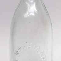 Bottle: A. Stahmann, 405 4th St., Hoboken, N.J. N.d., ca. 1892-1917.