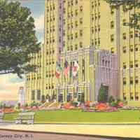 Postcard: Medical Center, Jersey City, NJ