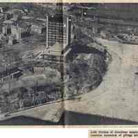          detail top left photo: aerial view of campus & waterfront
   