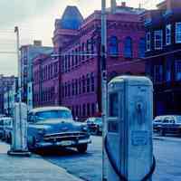          08 Grand St near 2nd; gas pump; gas station
   