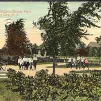 Postcard: Hudson County Park, Jersey City, NJ