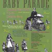 Poster for Fifth Annual Hoboken Baby Parade, HHM, Hoboken, May 14, 2006.