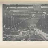          plate 9: Steelwork in Bent Steel & Concrete Section, South Tunnel, N.J.
   