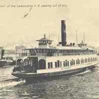 Postcard: Ferry, Hoboken, NJ