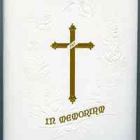 Memorial album for Constance Stanton Cooke, 1898-1998, Bosworth Funeral Home, Hoboken, October (22), 1998.