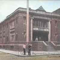 Postcard: Bayonne City Democratic Club, Bayonne, NJ