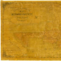          Topographical Map of Hudson County, New Jersey from Actual Surveys. Clerk & Bacot, City Surveyors & Engineers, Jersey City, 1854. picture number 2
   