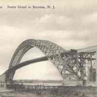 Postcard: Bayonne Bridge, Bayonne, NJ