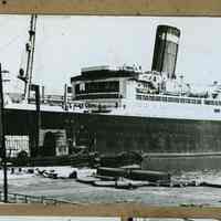          print 1, top: S.S. Leviathan at dock
   