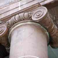          13: closer view of capital seen image 12, east facade
   