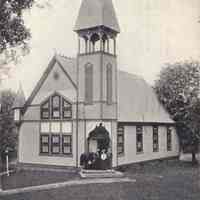 Postcard: West Side M.E Church, Jersey City, NJ