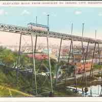 Postcard: Trolley, Jersey City, NJ