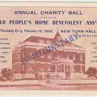          Document 3: Ticket, Charity Ball, Feb. 12, 1903
   