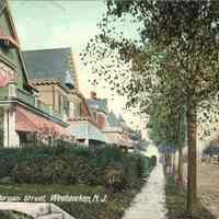 Postcard: Morgan Street, Weehawken, NJ