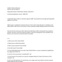          Independent Order of Odd Fellows, Hoboken, Questions; membership application records, 1888-1910. picture number 3
   