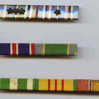          U.S. Navy battle ribbons
   