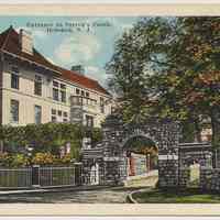 Postcard: Entrance to Steven