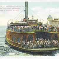 Postcard: Pennsylvania RR, Jersey City, NJ