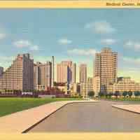 Postcard: Medical Center, Jersey City, NJ