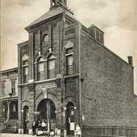 Postcard: Excelsior Engine Co. No. 2, West New York, NJ