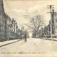 Postcard: Bowers Street, Jersey City, NJ