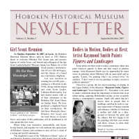 Hoboken Historical Museum Newsletter [Second Series], Volume 13, Number 5, Sept.-Oct. 2007.