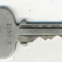          key A4423, back
   