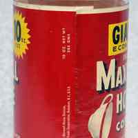          right from back (left from front); Maxwell House Division ... Hoboken, N.J.
   