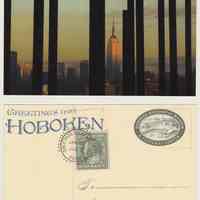 Postcard: Pier C Construction 2007, Hoboken, NJ. Copyright 2008 David Nieves. Published by HHM, 2008.