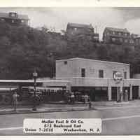 Postcard: Muller Fuel and Oil Co., Weehawken, NJ