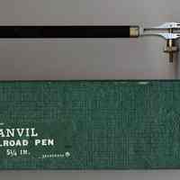 Anvil Railroad Pen 5-1/4", model 932, sold by the Keuffel & Esser Co., N.Y., n.d., ca. 1945-1962.