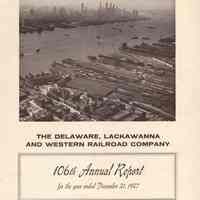 Report, 1957: 106th Annual Report of the Delaware, Lackawanna & Western Railroad, for year ending Dec. 31, 1957.