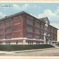 Postcard: High School, Bayonne, NJ