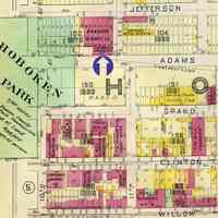          Automatic Hook & Eye Co., SW corner Adams & 11th Sts.; Hopkins 1909 plate 8; Origformat: Print-Photographic
   