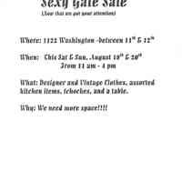          Gate Sale 007
   