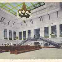 Postcard: Railroad, Hoboken, NJ