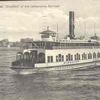 Postcard: Ferry, Hoboken, NJ