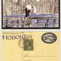 Postcard: Greetings from Hoboken. By Julian Palacios. Published by HHM, 2008.