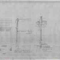 Details of North Exit from Train Concourse. Lackawanna R.R.Terminal & Hoboken Ferry Co. Sheet No. 319. Oct. 20, 1905. Kodalith photostatic copy.